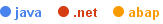 GoogleTrends JavaNetAbap Legend