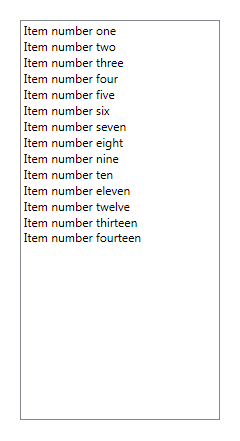 WinFX SimpleListBox